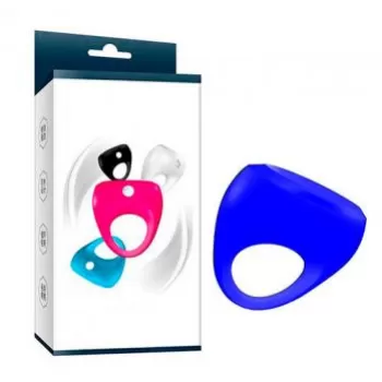  Vibrating Cock Ring Blue