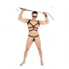  Coordinado Sexy Con Suspensorio De Arnes Argollas Bondage BDSM