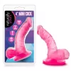  10 cm Largo x 2.5 cm Ancho - BL-13600 4 Inch Mini Cock Pink