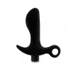  BL-11615 Silicone Vibrating Prostate Massager 01 Black