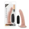  17 cm Largo x 3.8 cm Ancho - BL-13703 7 Inch Vibrating Cock with Suction Cup Vanilla