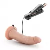  17 cm Largo x 3.8 cm Ancho - BL-13703 7 Inch Vibrating Cock with Suction Cup Vanilla