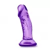  11 cm Largo x 3.1 cm Ancho - BL-13621 Sweet N' Small 4 Inch Dildo with Suction Cup Purple