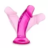  10 cm Largo x 4.4 cm Ancho - BL-13620 Sweet N' Small 4 Inch Dildo with Suction Cup Pink