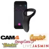  Diamo Lovense - Cómodo Anillo Vibrador Bluetooth para el Pene