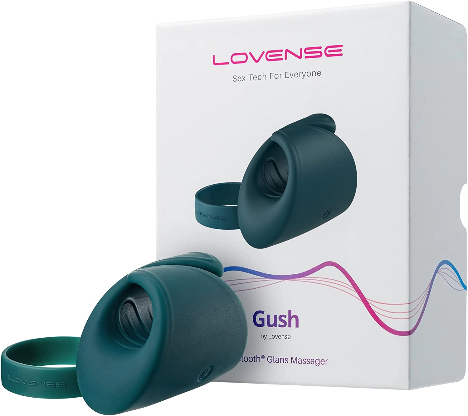  Gush Lovense - Masajeador de Glande Flexible y de Manos Libres