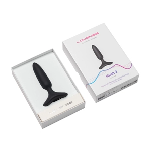  Hush 2 Lovense 2.5 cm Diametro Plug Anal Bluetooth a Control Remoto