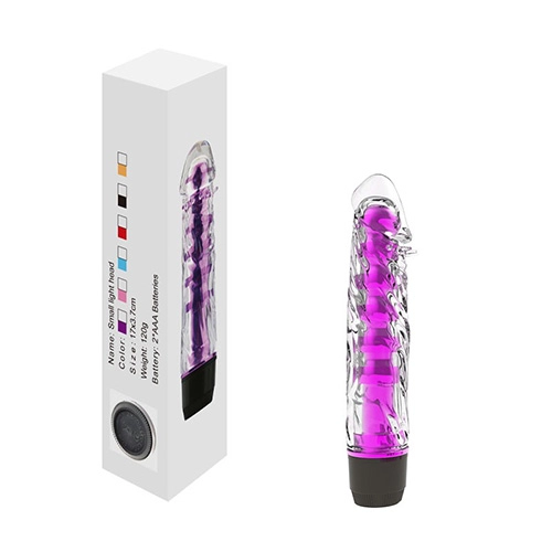  17 cm Largo x 3.2 cm Ancho - QSDZ-021 VIBRATOR WITH GEL COVER