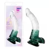  20 cm Largo x 3.8 cm Ancho - QS-D019 BICOLOR DILDO (Color según existencias)