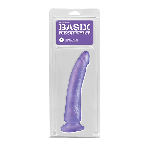  17 cm Largo x 3.8 cm Ancho - PD4223-12 Slim Seven Dildo Silicon