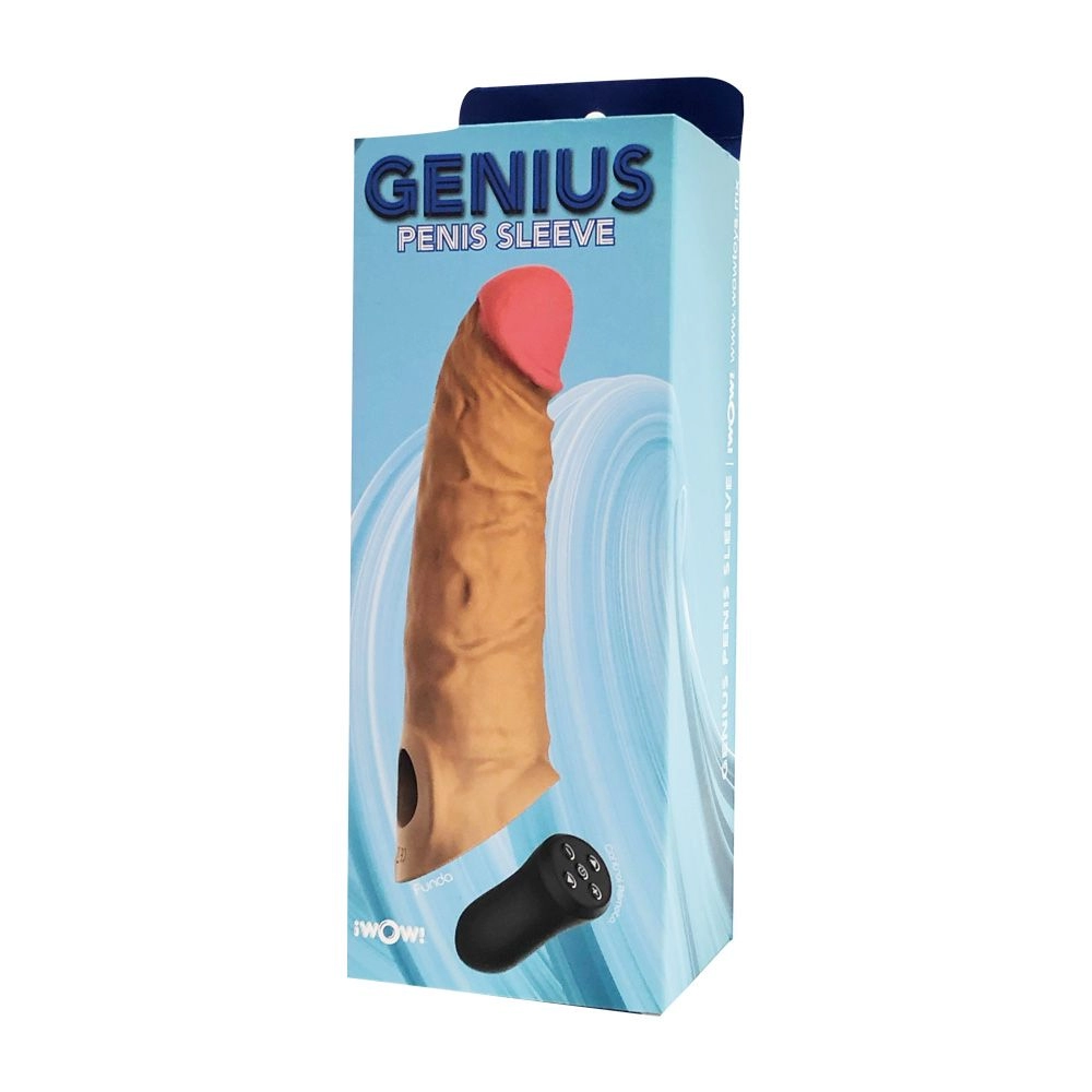  Extencion de  5 cm de Largo - ¡WOW! GENIUS FUNDA PARA PENE