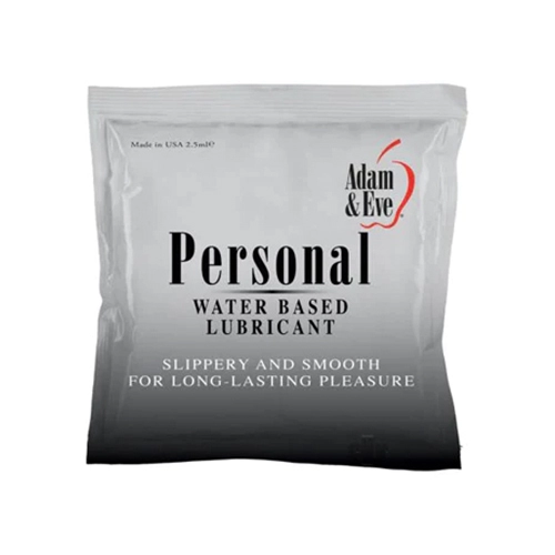  EV PERSONAL LUBE WATER BASED FOIL PACK