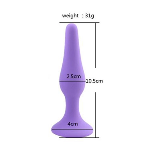  ER1005 Silicone Anal Plug Small