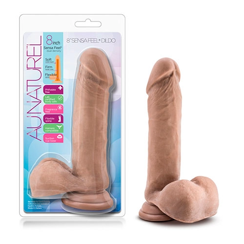  21 cm Largo x 4.4 cm Ancho - BL-36467 Sensa Feel Dildo Latin