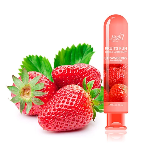  Lubricante De Sabor Fresa FRUITS FUN STRAWBERRY