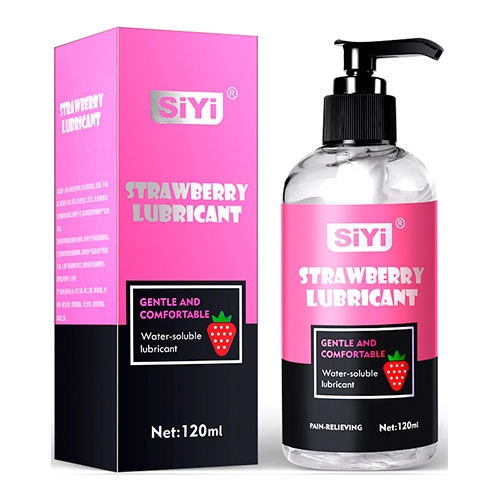  Lubricante Base de Agua Sabor Fresa STRAWBERRY LUBRICANT