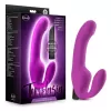  BL-81501 Cyrus Strapless Silicone Dildo Purple