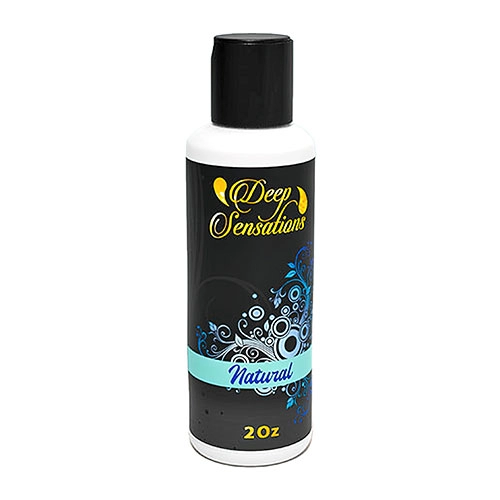  Lubricante Base De Agua Deep Sensations Natural 2 Oz