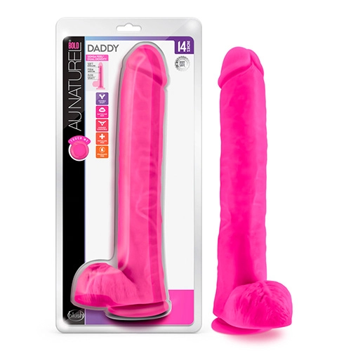  35 cm LArgo x 6.3 cm BL-26640 Daddy 14" Dildo Pink