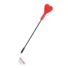  Silicone Heart Flapper Red/Black PIPEDREAM PD3736-15