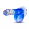  16 cm Largo  x  3.1 cm Ancho Stella Blue 6 Inch Dildo Blue Blush Novelties BL-38502