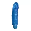  12 cm LArgo x 3.1 cm Ancho Vibrating Jelly 5? Dong Top Cat Toys
