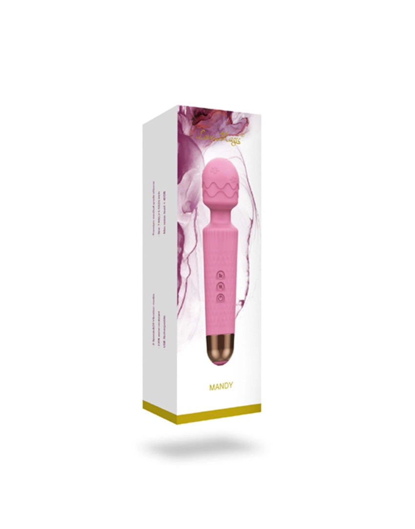  VIBRADOR MANDY RECARGABLE ROSA