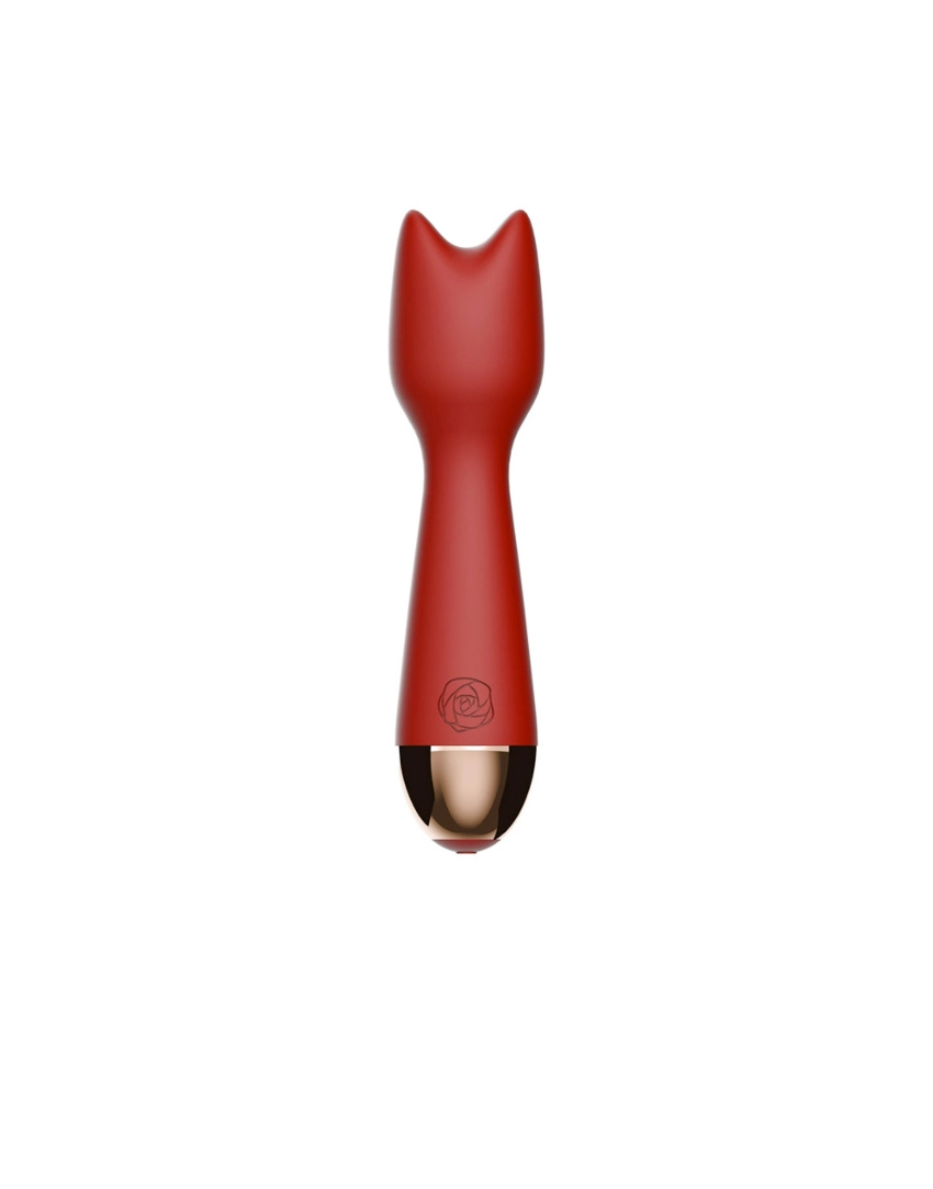  MINI VIBRADOR KITTY RECARGABLE ROJO