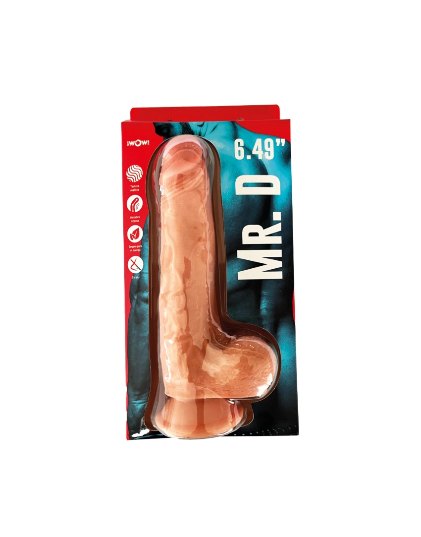  22 cm Largo x 6.8 cm Ancho DILDO REALISTA MR. D