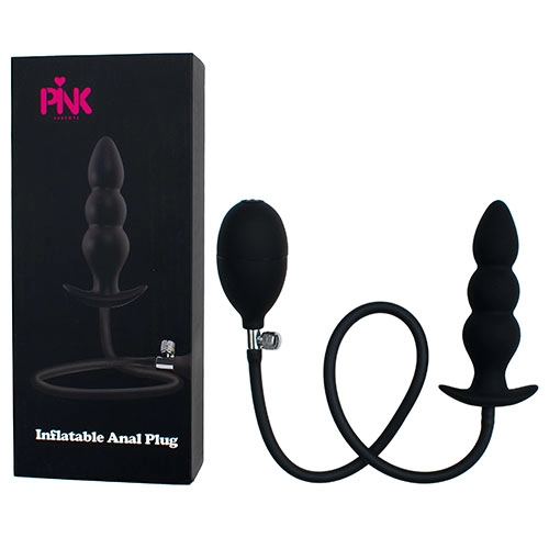  Inflatable Anal Plug #1 Pink Sex Toys