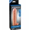  Extencion de  2.54 cm de Largo -  FANTASY X-TENSIONS PERFECT 1 INCH EXTENSION WITH BALL STRAP FLESH