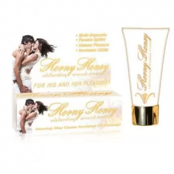  Gel Multiorgasmico Para Mujeres Y Hombres - HP2202 HORNY HONEY AROUSAL CREAM 2 OZ